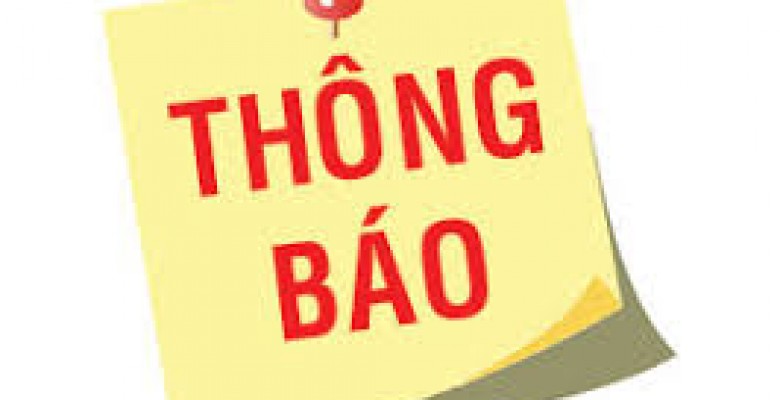 Thông báo về việc mở lớp học phần Giáo dục thể chất 